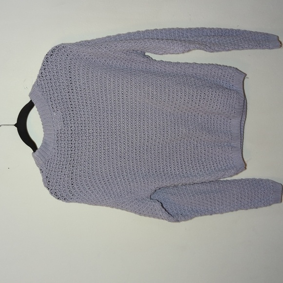 Universal Thread Lavender Purple Crewneck Knit Pullover Sweater Women's Size XS - Picture 2 of 4